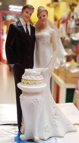 Sposi sposini per torta - per,