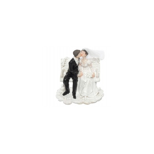 Topper statuina sposi sulla - statuina,