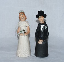 Cake topper/S & P vintage