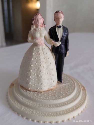 Sposi vintage per - , torta