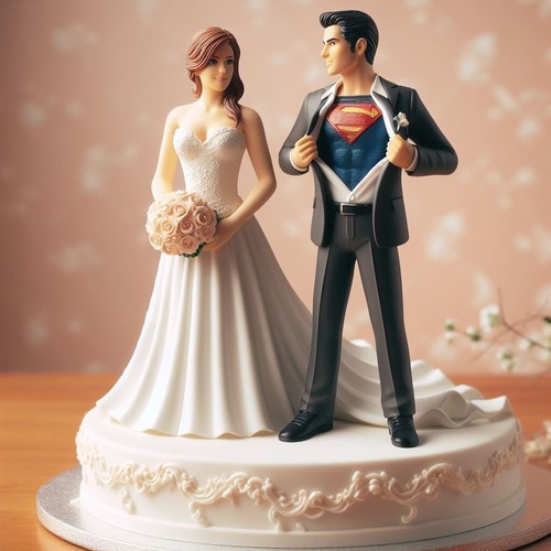 Statua per torta matrimonio - per,