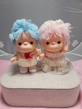 Bambole gelato coppia felice